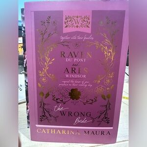 The Wrong Bride by Catharina Maura - Baddies box special edition